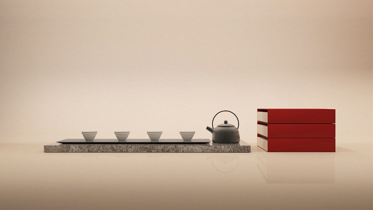 透层林尽染色，品山水大地味！应力设计 X 金貢系列茶品牌包装设计