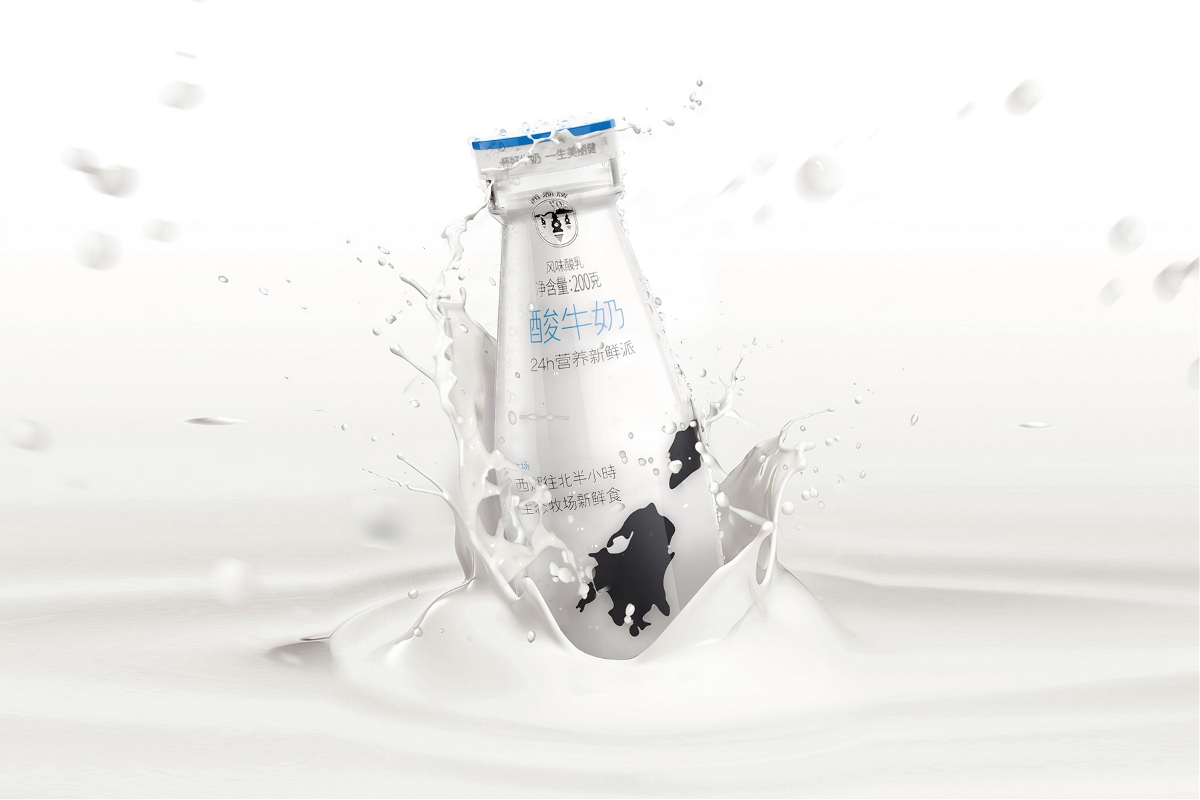 美丽健西湖牌牛奶品牌策划设计-巴顿品牌策略设计公司