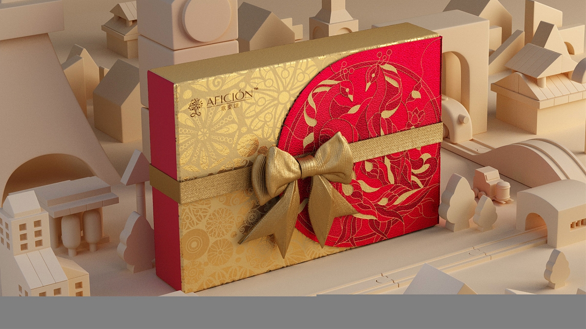 歌斐颂巧克力礼盒设计包