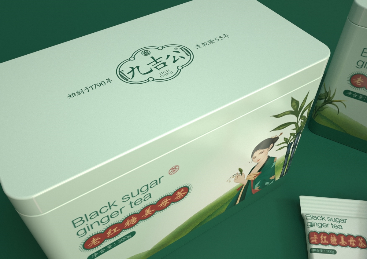 老紅糖姜母茶