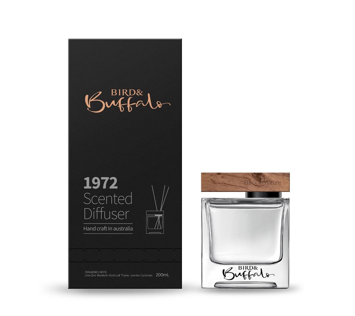 bird&buffalo高端品牌香薰蠟燭包裝設計及產品容器開發設計方案