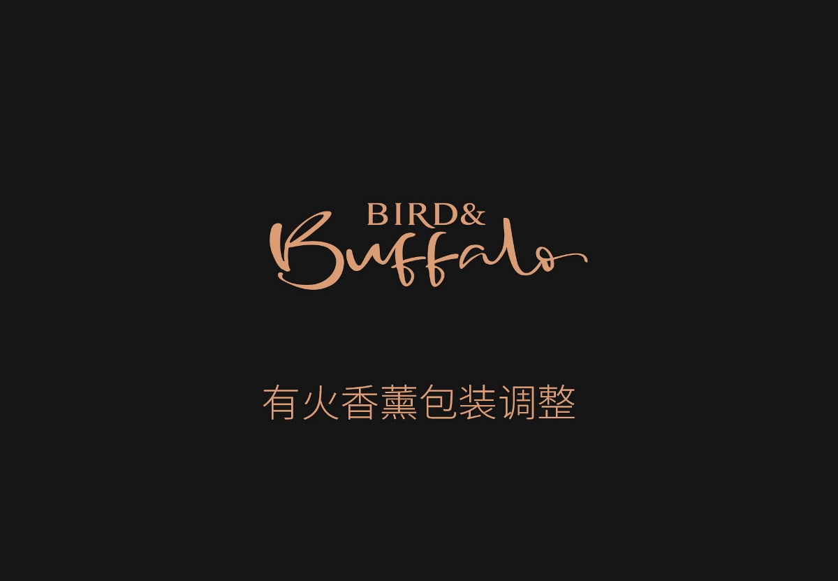 bird&buffalo高端品牌香薰蜡烛包装设计及产品容器开发设计方案