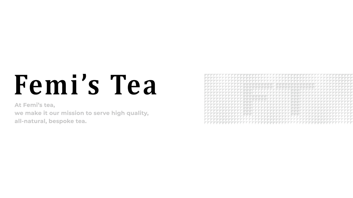 國際化高端茶飲品牌Logo/Vi形象設(shè)計-Femi’s Tea-席設(shè)計