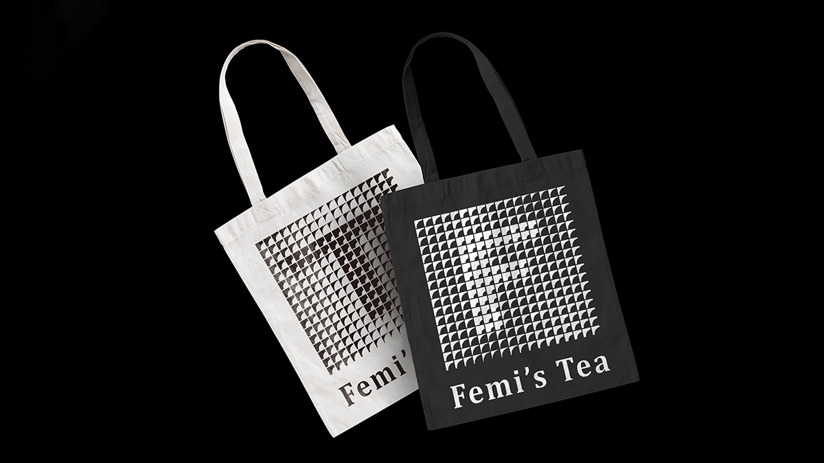 國際化高端茶飲品牌Logo/Vi形象設計-Femi’s Tea-席設計