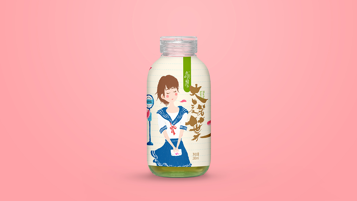 【奈美的情书】青汁品牌包装策划  X  张晓宁设计顾问
