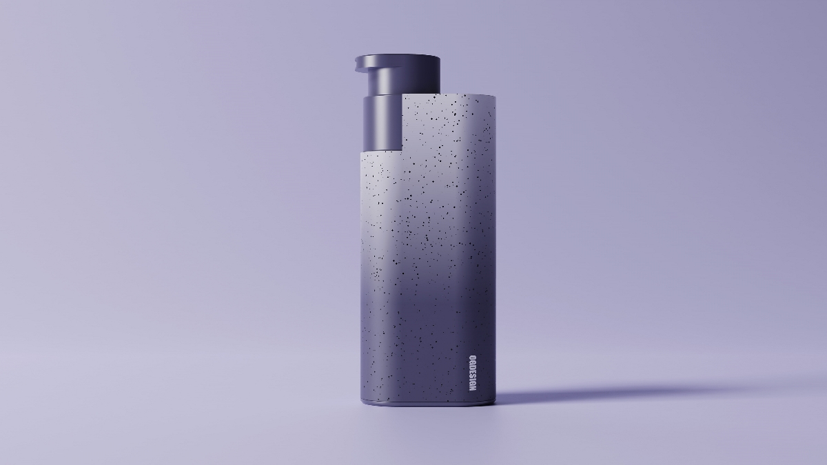 “极简几何”— 100ML便携乳液瓶设计