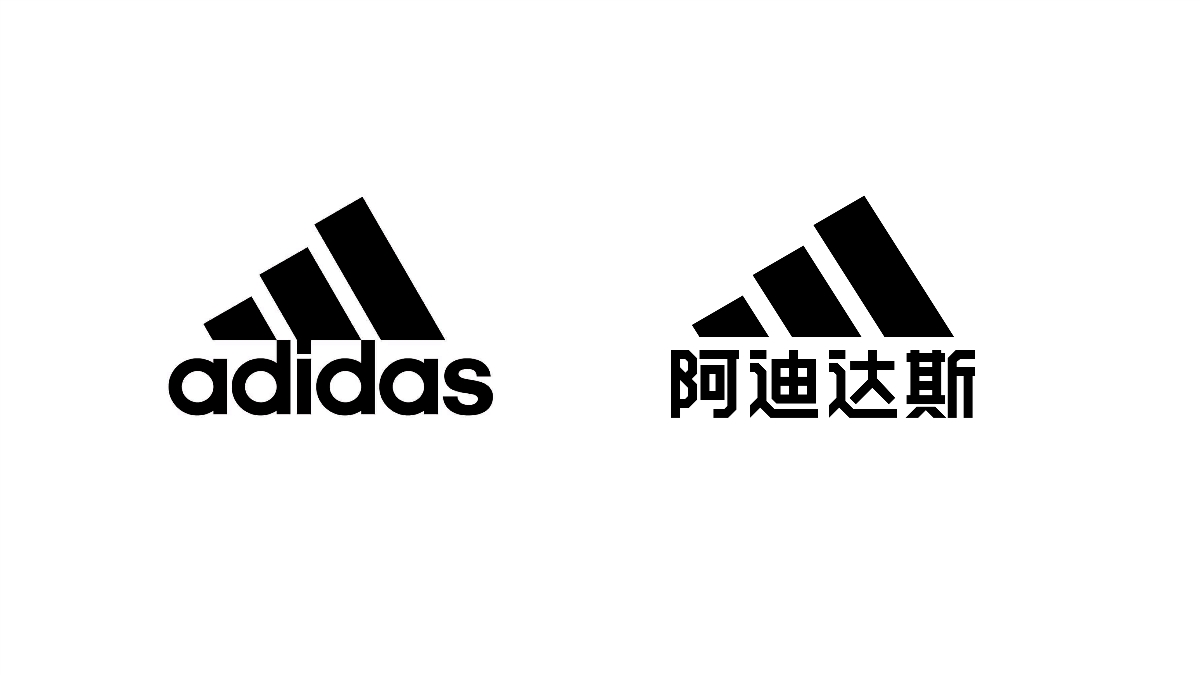运动品牌中文字体设计实验