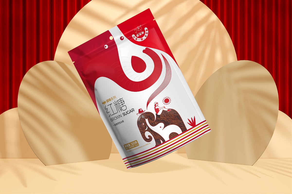 金宝象-食用糖品牌包装策划与设计|厚启设计案例解析