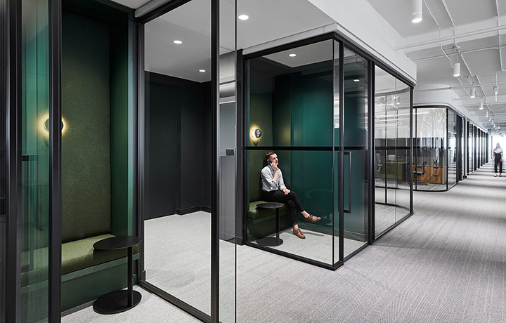 郑州宏钰堂装饰-优雅精致的高端企业办公室装修方案