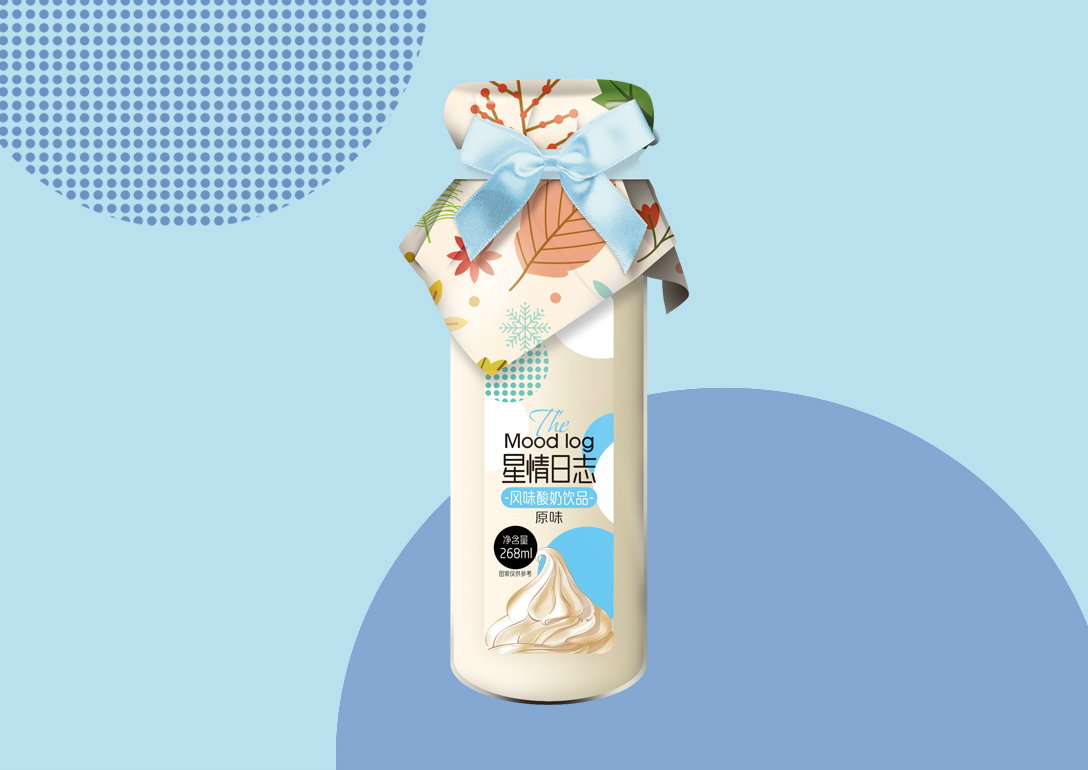 思羿策划【小清新】酸奶包装设计