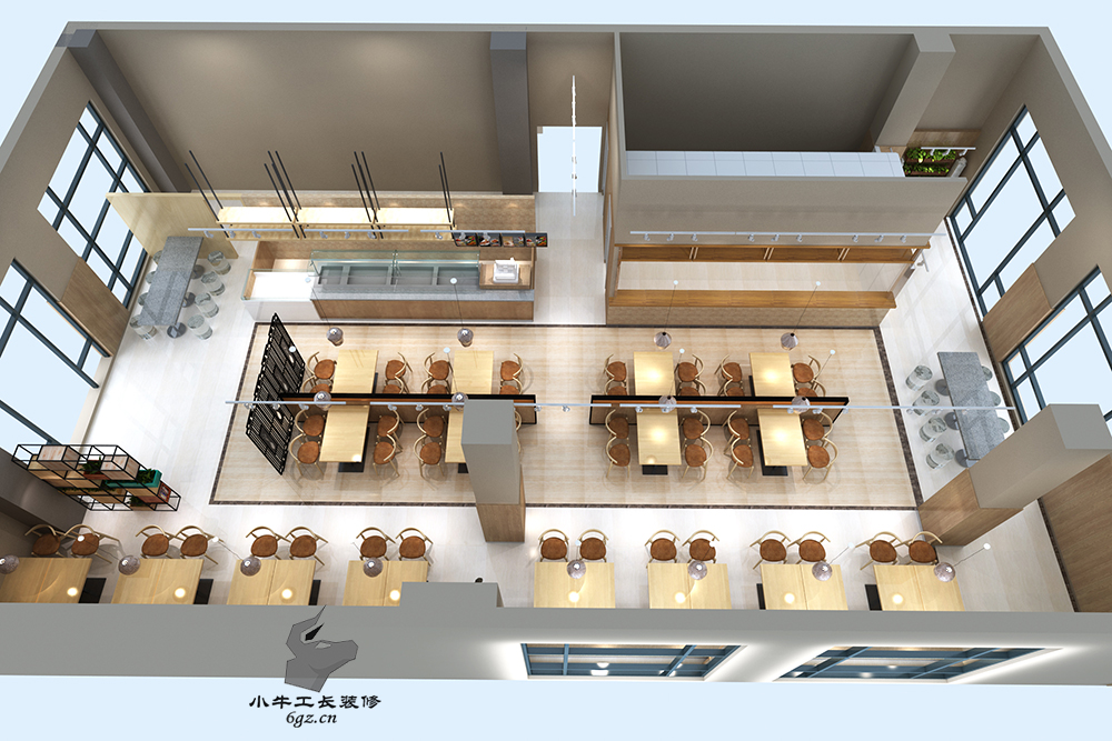 北京石景山中式餐厅装修效果图