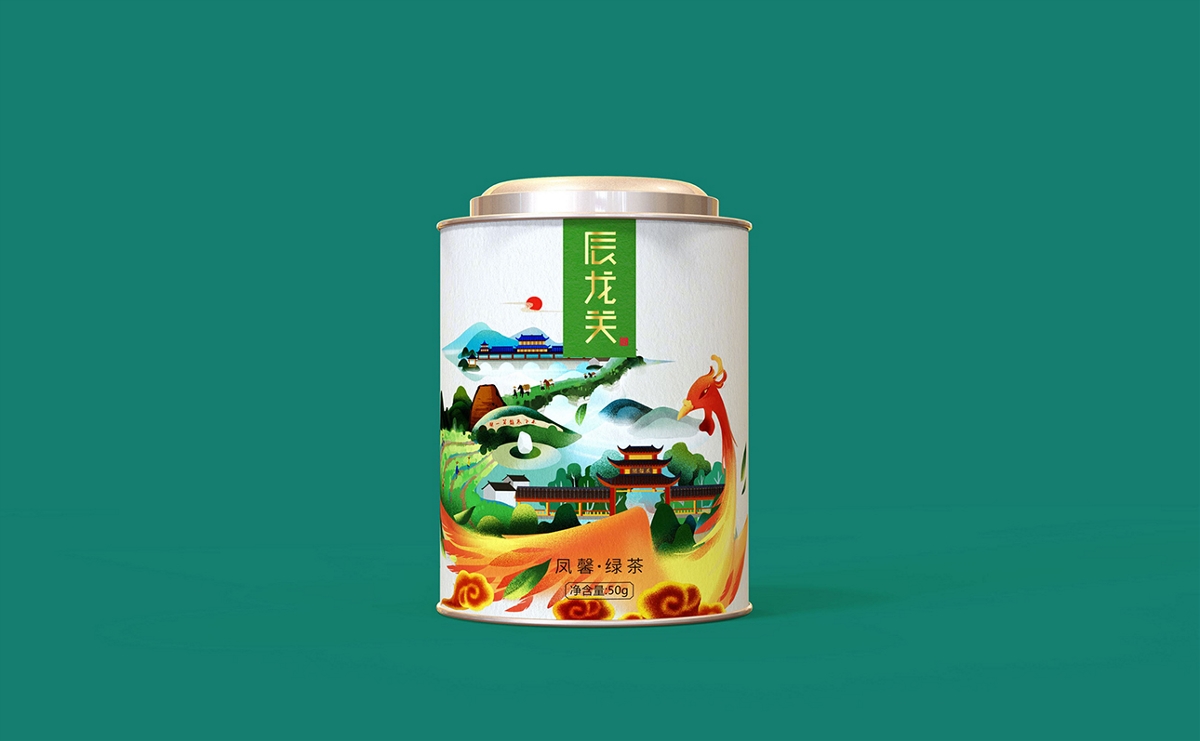 辰龙关 • 碣滩茶丨包装设计