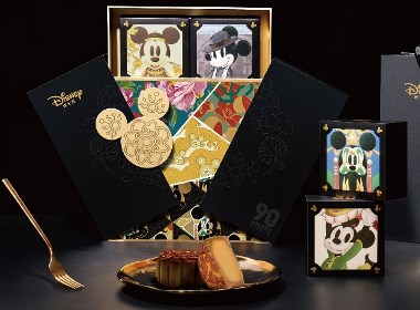 迪士尼月饼礼盒设计——时尚系列