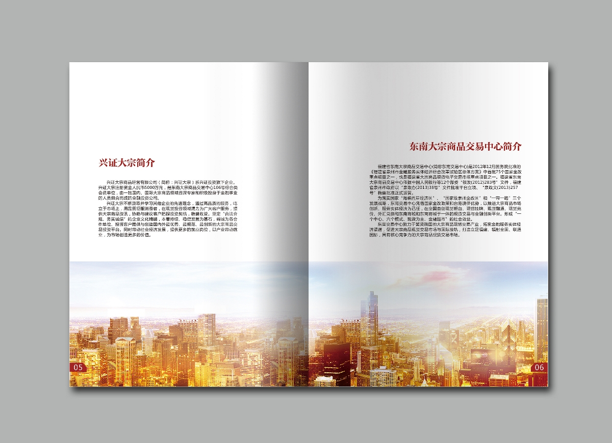 興證投資畫冊