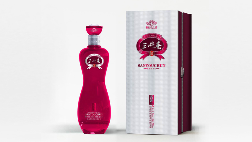 黑馬奔騰-酒包裝設計：三游春酒新產品開發創意