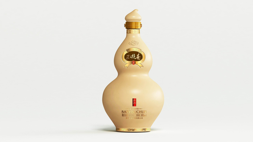 黑馬奔騰-酒包裝設計：三游春酒新產品開發創意