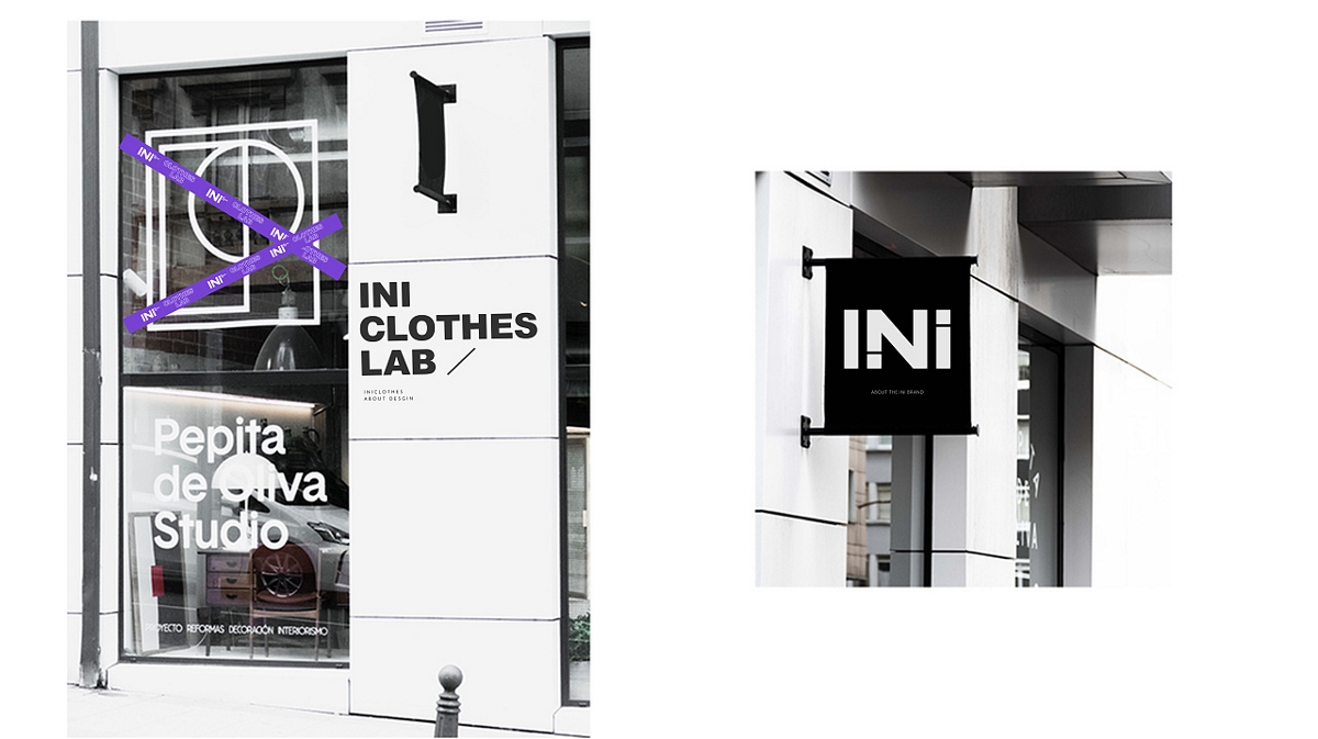 INI CLOTHES LAB-服装品牌形象设计