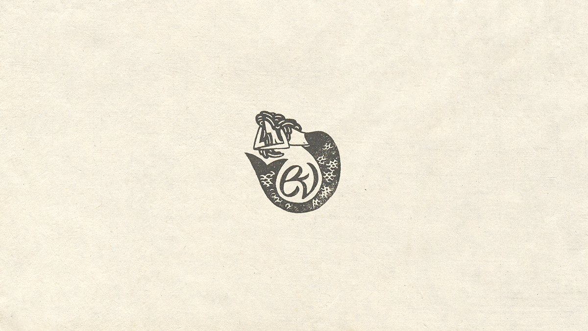 徽章形式的LOGO设计 | 手绘 插画 标志 字体 有趣 艺术
