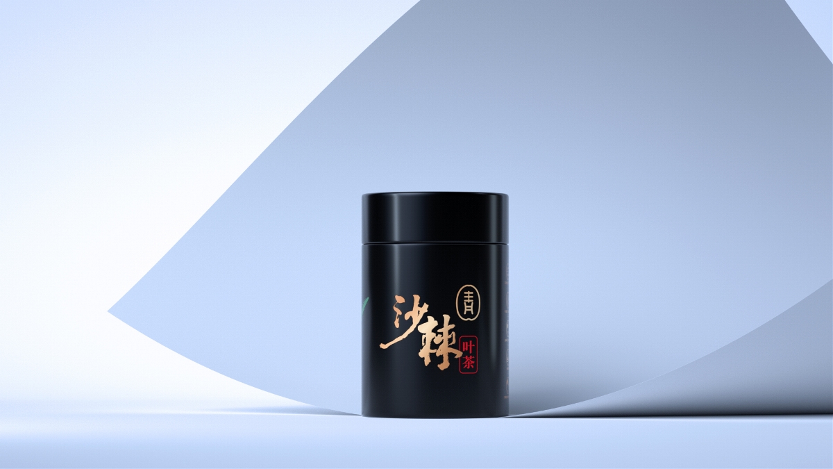 品牌包装丨青河沙棘茶