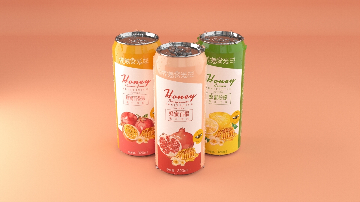 果汁饮料 果蔬饮料 · 完美食光©刘益铭 原创作品