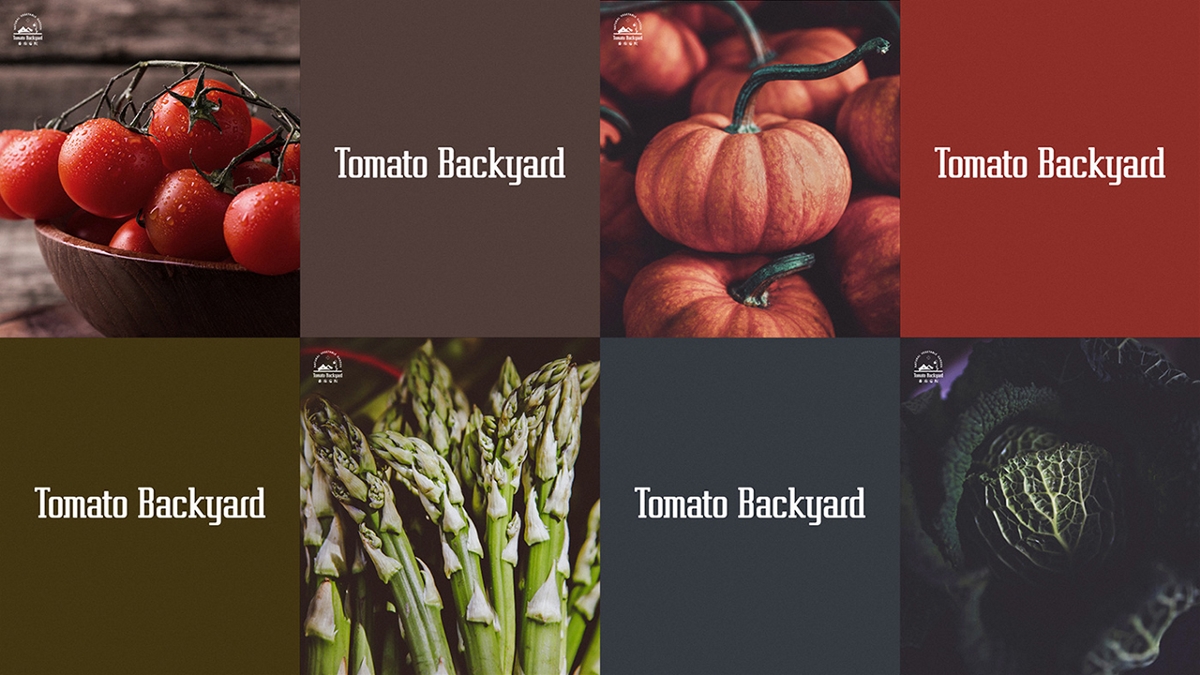 番茄后院农产品品牌形象设计