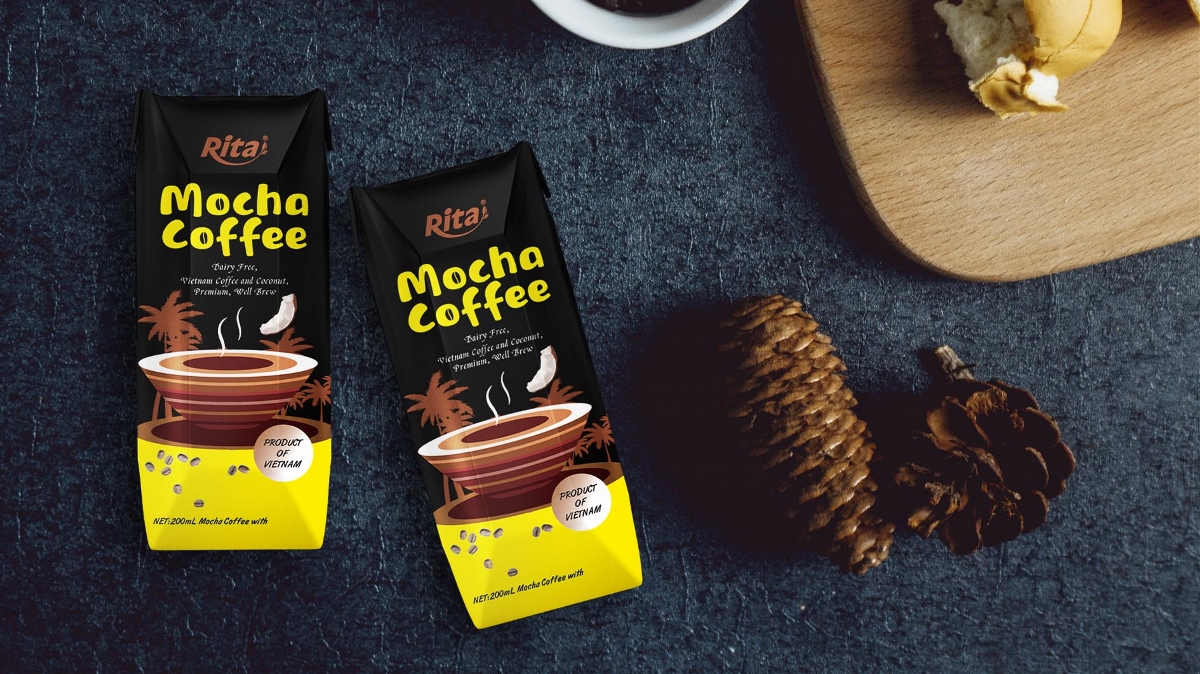 Rita-mocha coffee越南椰汁咖啡包装设计