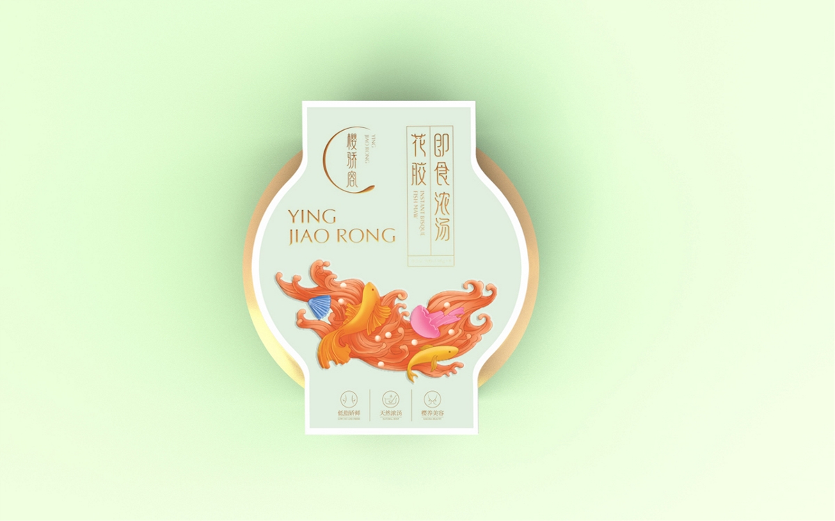 櫻驕容花膠包裝設計
