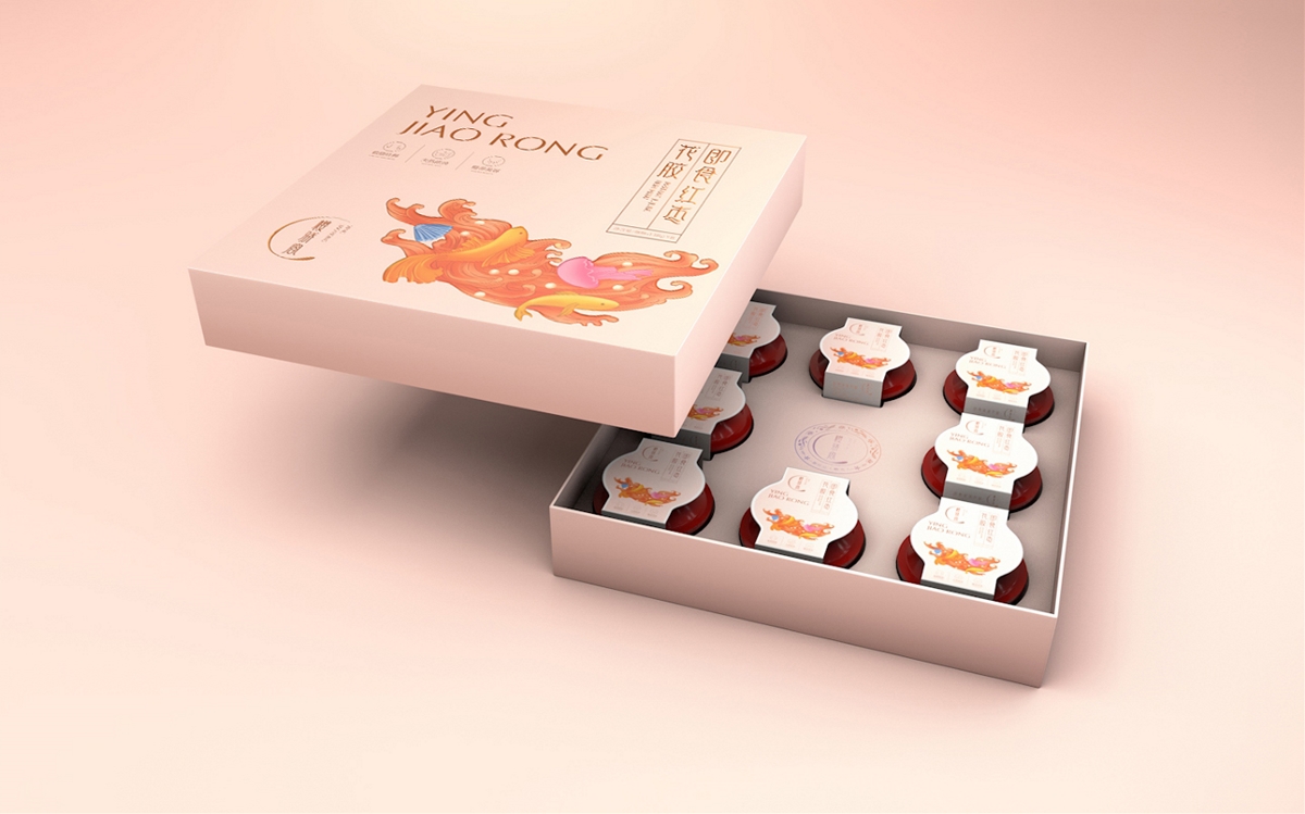 櫻驕容花膠包裝設計