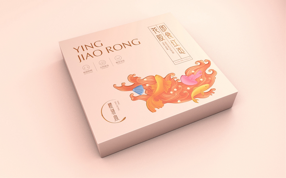 櫻驕容花膠包裝設計