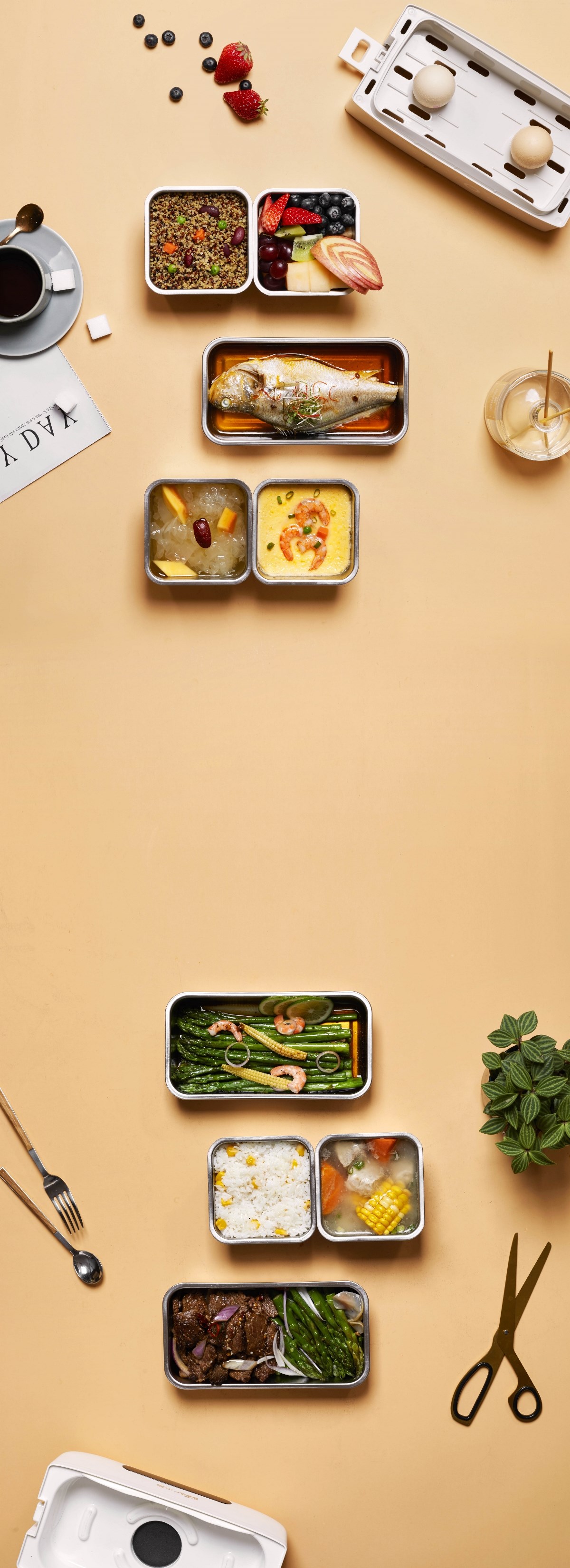小熊电热饭盒 | 小家电摄影