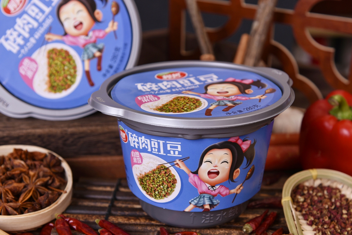 火麒麟作品 丨包裝設計×方便米飯×自熱拌面×柳樹食品