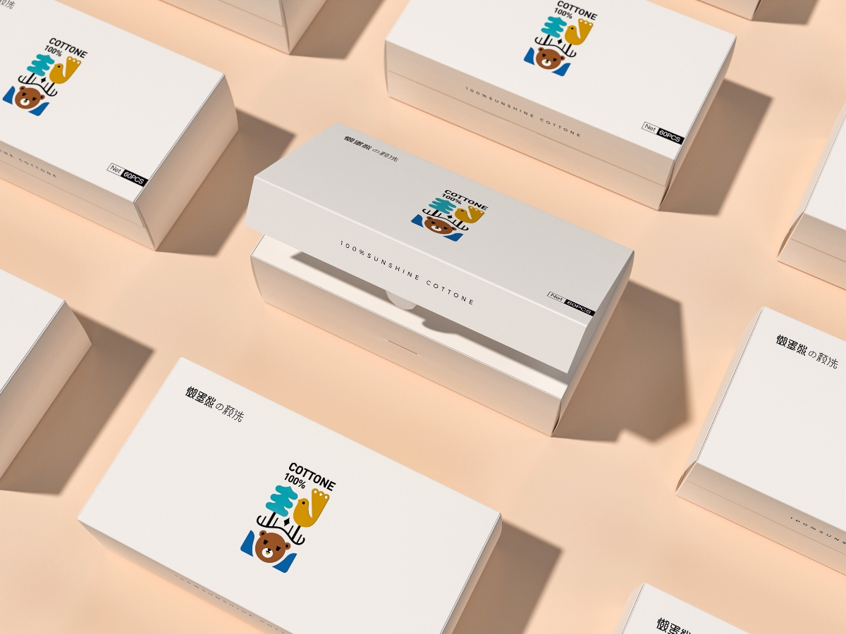 懒蛋熊 × Hellolink | 洗护用品的包装如何设计的趣味横生