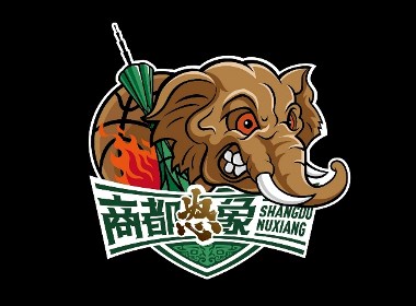 商都怒象篮球队队徽设计