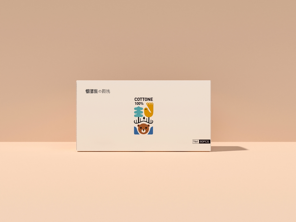 懒蛋熊 × Hellolink | 洗护用品的包装如何设计的趣味横生