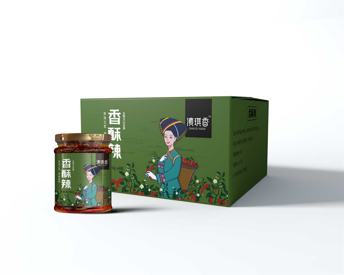 辣酱包装设计