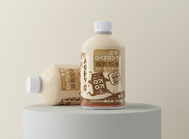 麦麦OATOAT植物蛋白燕麦饮包装设计