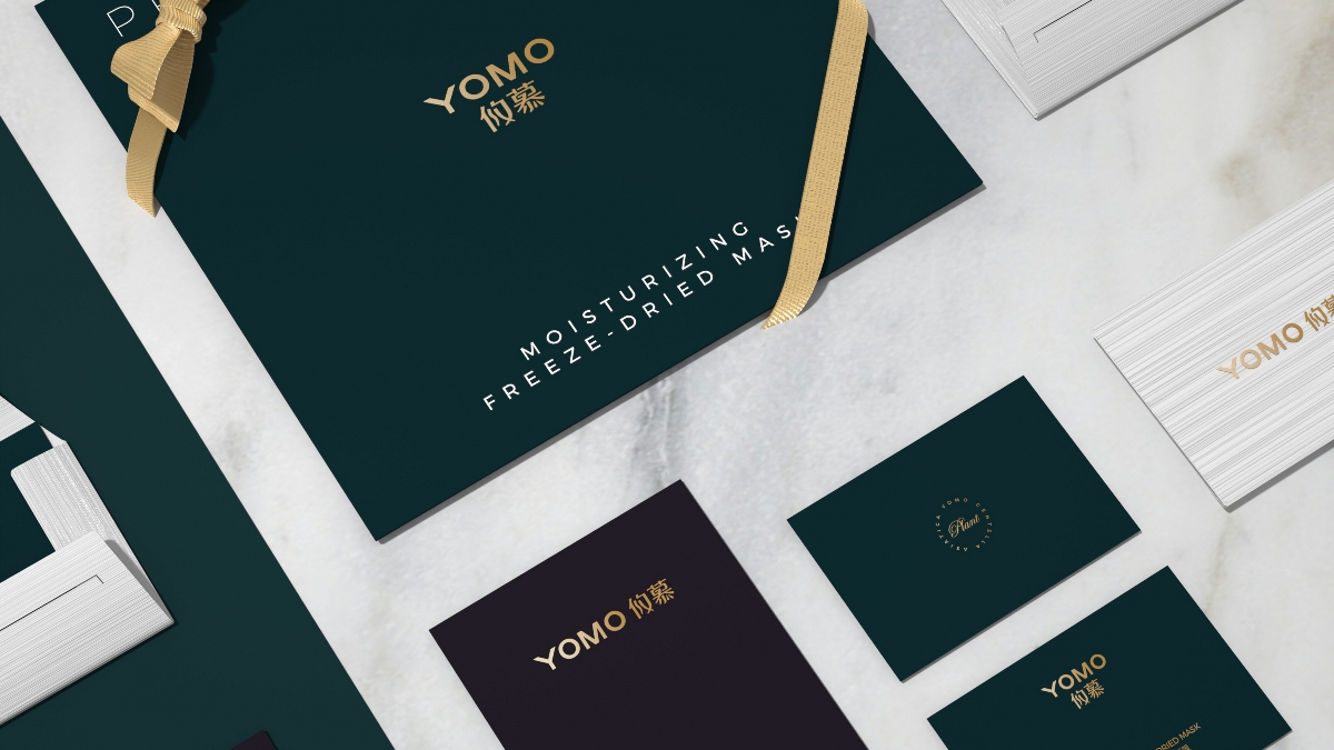 YOMO攸慕 | 护肤品设计 冻干面膜包装设计 轻奢包装 医美面膜设计 医美品牌设计