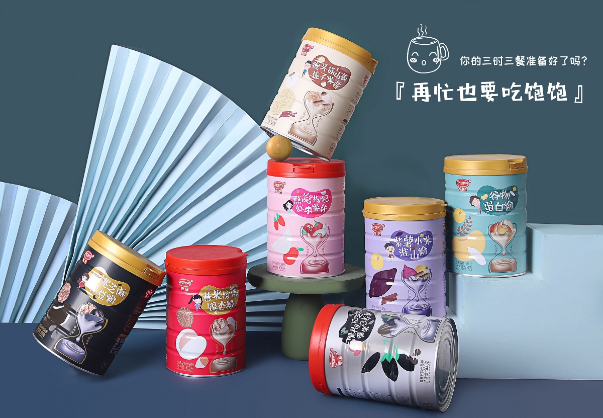 百納出品|培啟谷物代餐粉，再忙也要吃飽飽