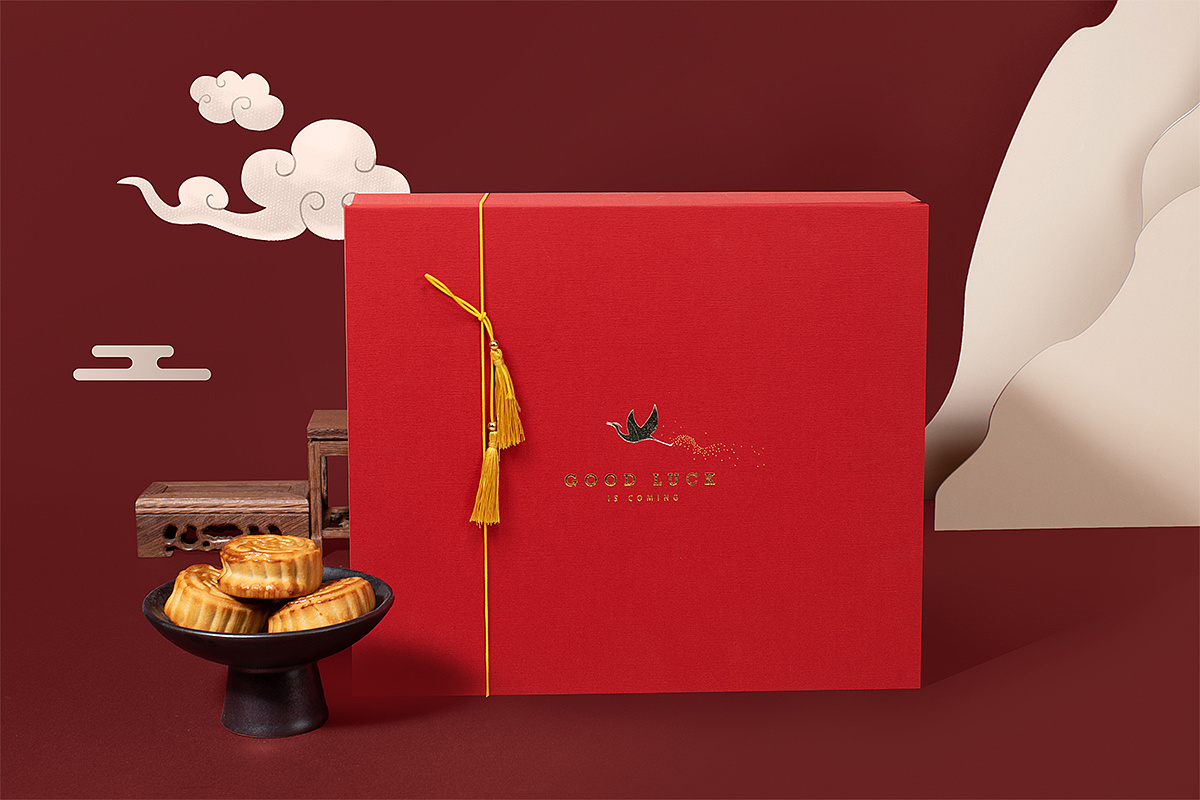 【方森园】中秋月饼礼盒包装设计——《瑞月盈门》