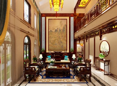 中式古典风格别墅设计作品