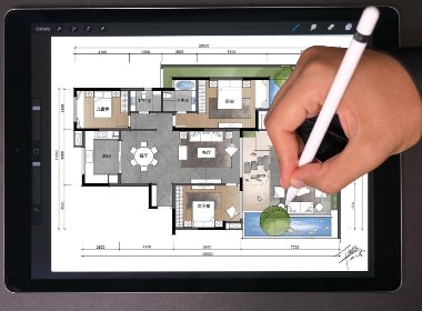 IPAD手繪繪圖時(shí)間快、修改方便 比傳統(tǒng)紙面手繪更真實(shí)｜比3D效果圖更快捷
