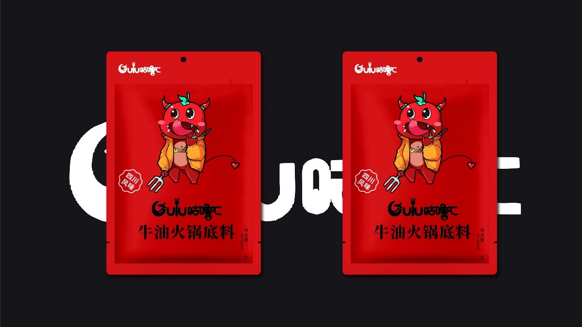 餐飲品牌全案設(shè)計|【原創(chuàng)】| 咕嚕匯火鍋自選超市