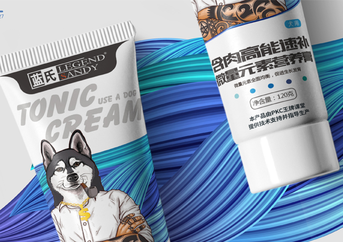 宠物包装设计猫狗营养膏