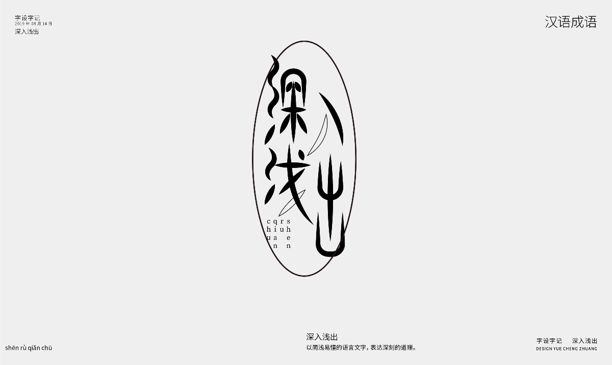 字體設(shè)計小記