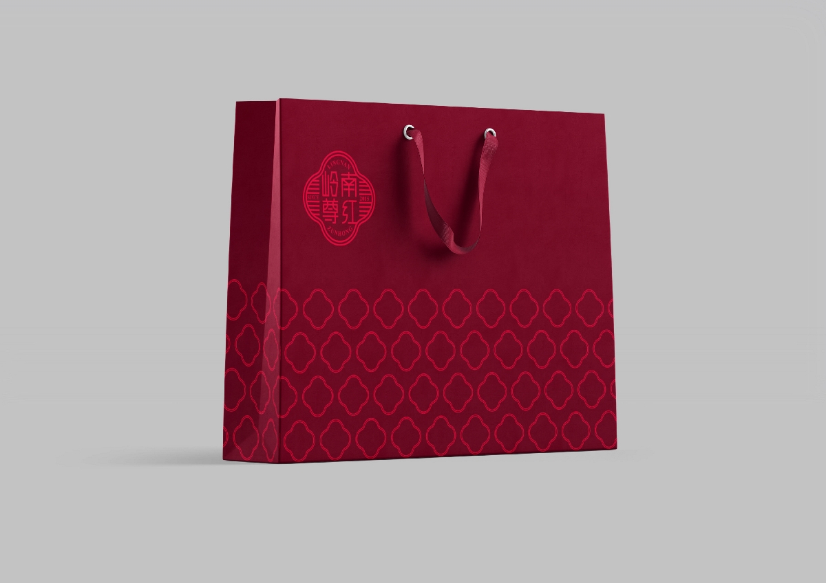 岭南尊红品牌LOGO升级+VI设计+包装设计