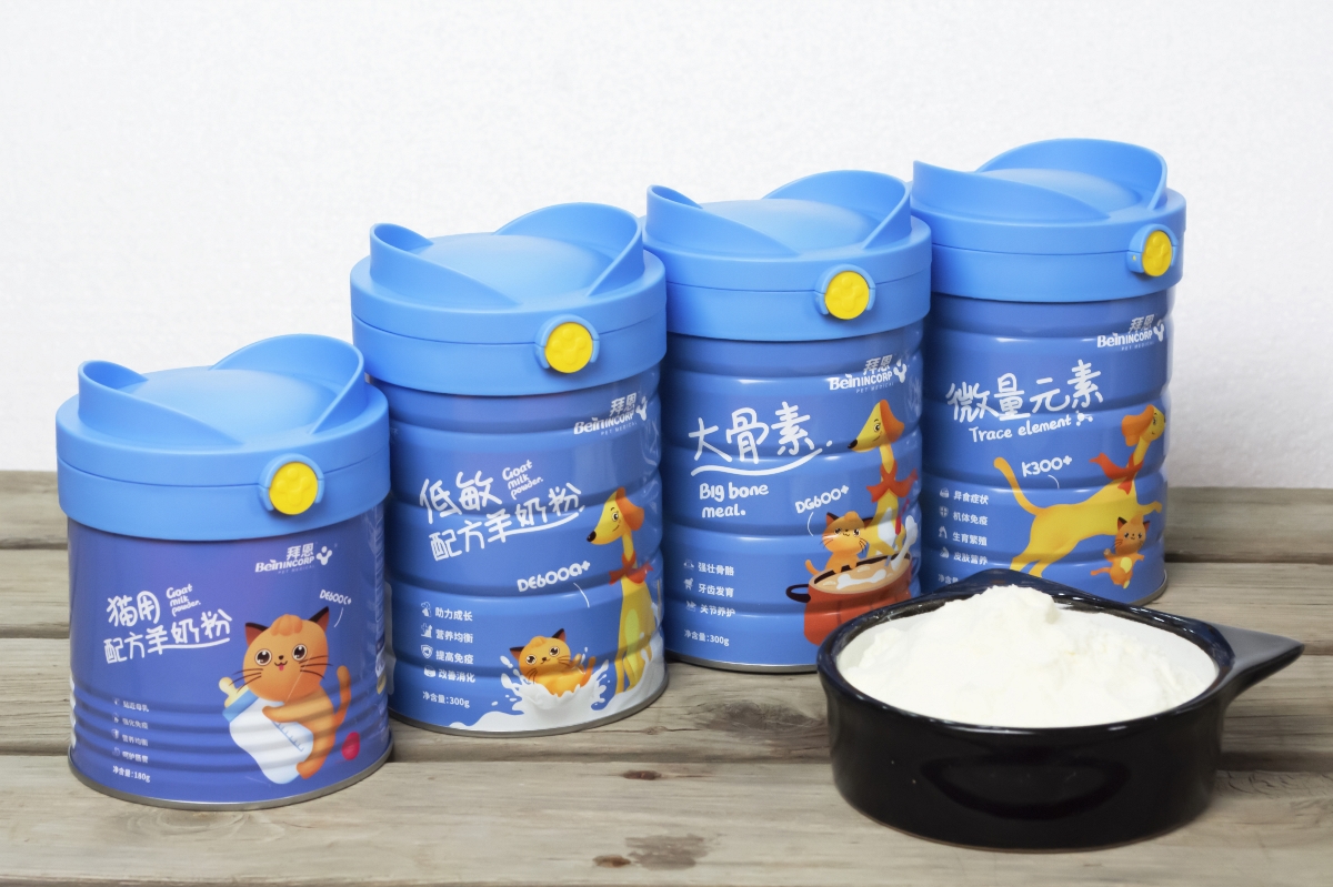 产品精准差异化，英国拜恩宠物奶粉包装换新升级！