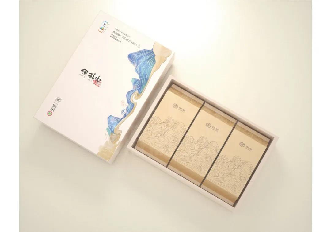 天得利项目案例｜中茶-老树春秋白牡丹礼盒包装设计
