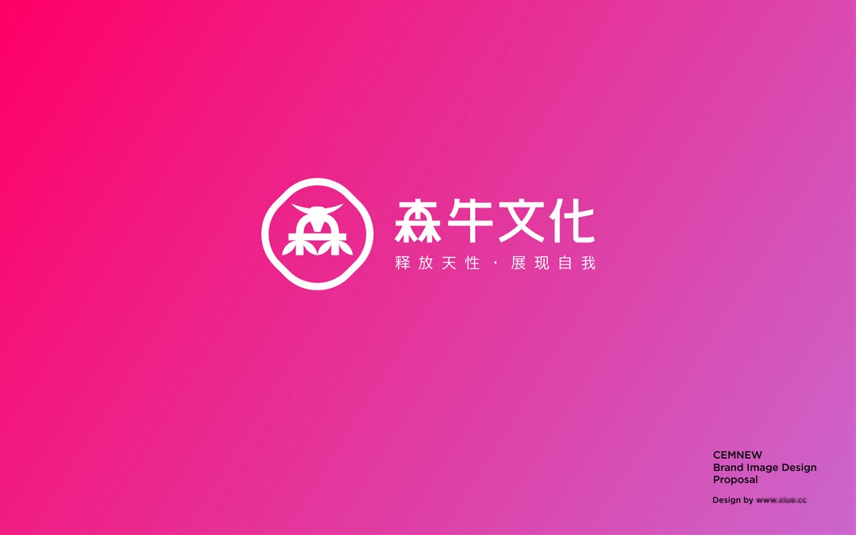 cemnew四川森牛文化品牌形象設計