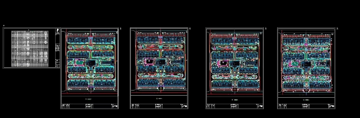 園建，排水，電氣，綠化園林施工圖設計