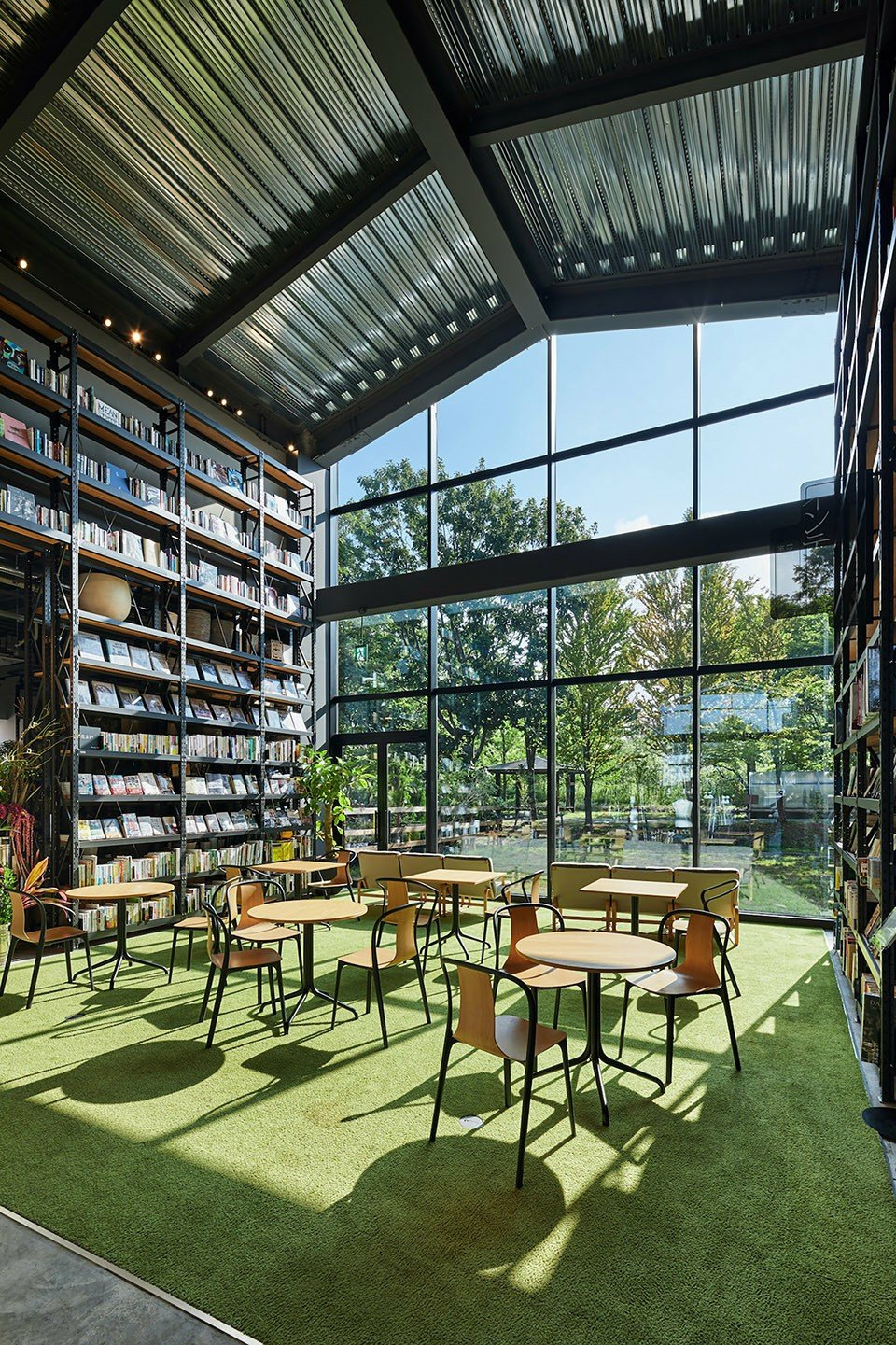 森林中的慢生活图书馆